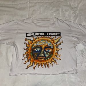 Sublime crop top